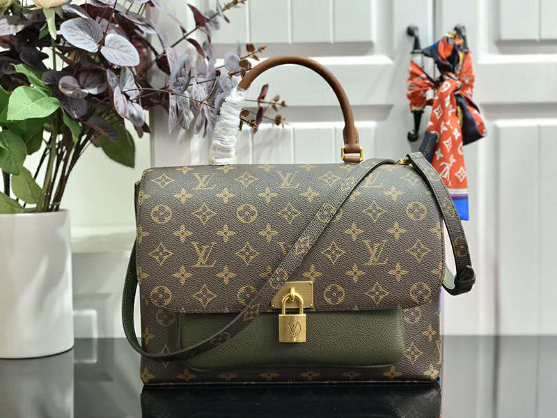 LOUIS VUITTON MONOGRAM CANVAS MARIGNAN LAUREL GREEN M44800