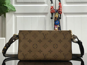 LOUIS VUITTON MONOGRAM CANVAS AND MONOGRAM PREFALL POCHETTE