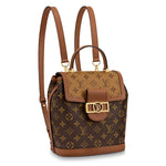 LOUIS VUITTON MONOGRAM CANVAS AND MONOGRAM REVERSE CANVAS DAUPHINE BACKPACK PM