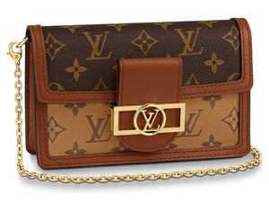 LOUIS VUITTON MONOGRAM CANVAS DAUPHINE CHAIN WALLET M68746