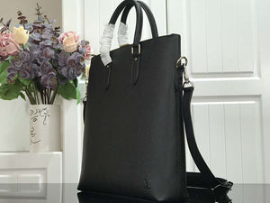 LOUIS VUITTON TAIGA LEATHER ANTON TOTE BLACK M33433