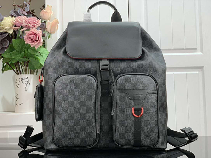 LOUIS VUITTON DAMIER GRAPHITE CANVAS UTILITY BACKPACK