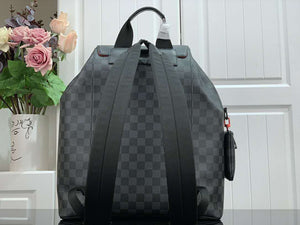 LOUIS VUITTON DAMIER GRAPHITE CANVAS UTILITY BACKPACK