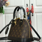 LOUIS VUITTON MONOGRAM CANVAS ALMA BB BLACK N41221