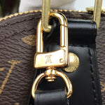 LOUIS VUITTON MONOGRAM CANVAS ALMA BB BLACK N41221