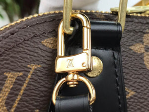 LOUIS VUITTON MONOGRAM CANVAS ALMA BB BLACK N41221