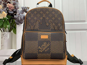 LOUIS VUITTON MONOGRAM CANVAS AND GIANT DAMIER CANVAS CAMPUS BACKPACK N40380