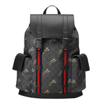 GUCCI BESTIARY BACKPACK WITH TIGERS BLACK 495563