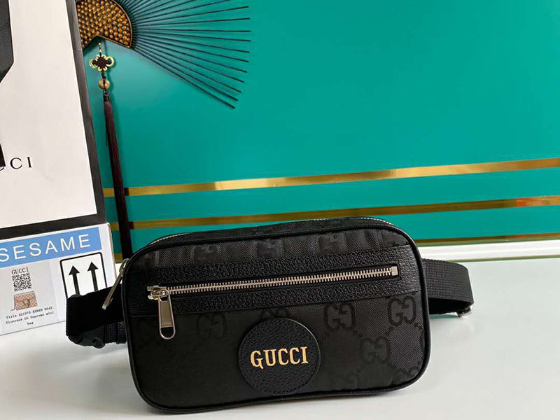 GUCCI OFF THE GRID BELT BAG BLACK 631341