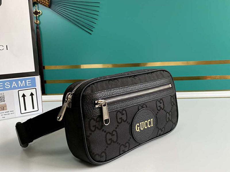 GUCCI OFF THE GRID BELT BAG BLACK 631341