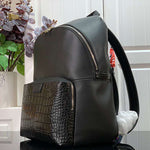 LOUIS VUITTON DISCOVERY BACKPACK PM CALF AND ALIGATOR LEATHER BLACK N94721