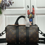 LOUIS VUITTON MONOGRAM CANVAS NANO KEEPALL ZOOOOM WITH FRIENDS