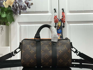 LOUIS VUITTON MONOGRAM CANVAS NANO KEEPALL ZOOOOM WITH FRIENDS