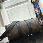 LOUIS VUITTON MONOGRAM CANVAS NANO KEEPALL ZOOOOM WITH FRIENDS