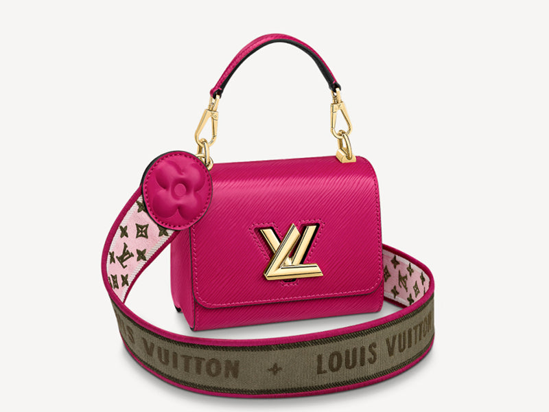 LOUIS VUITTON EPI LEATHER TWIST MINI PINK M57063