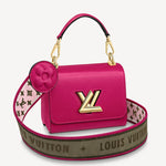 LOUIS VUITTON EPI LEATHER TWIST MINI PINK M57063