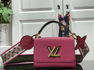 LOUIS VUITTON EPI LEATHER TWIST MINI PINK M57063