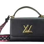 LOUIS VUITTON EPI LEATHER TWIST MM BLACK M57050