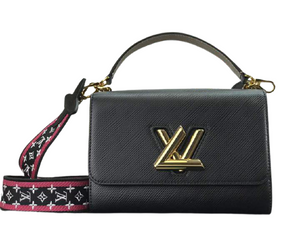 LOUIS VUITTON EPI LEATHER TWIST MM BLACK M57050