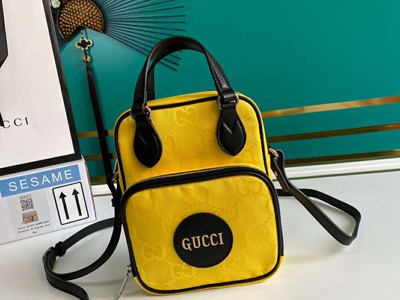 GUCCI OFF THE GRID SHOULDER BAG YELLOW 625850