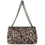 CHANEL 2.55 SINGLE FLAP BAG WITH POLKA DOT BRONZE