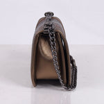 BOY CHANEL FLAP BAG BRONZE WITH SNAKE