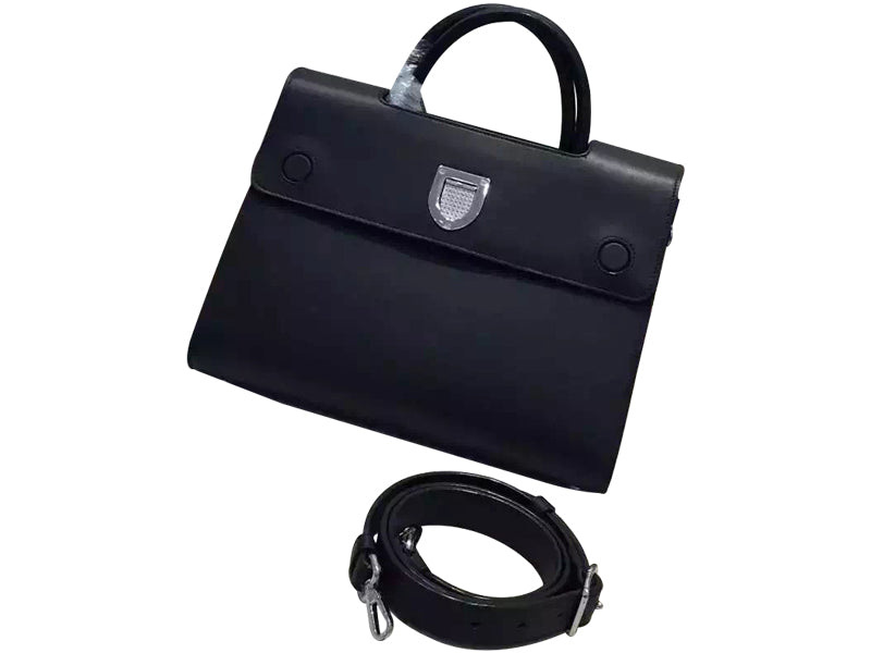 DIOR DIOREVER BAG NOISETTE PRESTIGE CALFSKIN BLACK