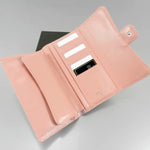 CHANEL 2.55 LARGE WALLET LAMBSKIN LEATHER PINK