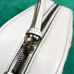 GUCCI GG MARMONT SMALL MATELASSÉ SHOULDER BAG WHITE 447632