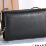 YVES SAINT LAURENT MINI MONOGRAMME BAG IN ORIGINAL LEATHER BLACK