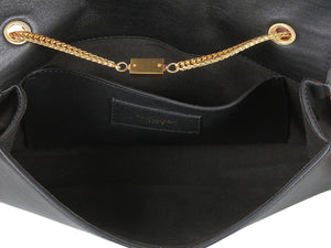 YVES SAINT LAURENT SMALL MONOGRAMME BAG IN ORIGINAL LEATHER BLACK