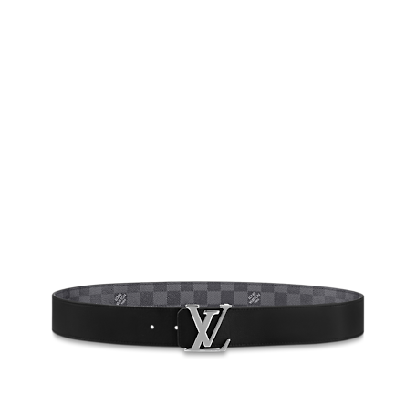 LV INITIALS 40MM REVERSIBLE BELT