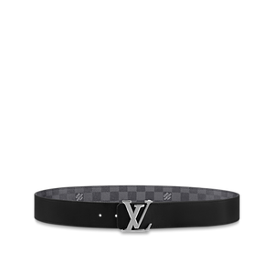 LV INITIALS 40MM REVERSIBLE BELT