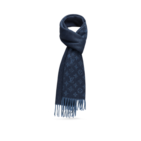 MONOGRAM GRADIENT SCARF